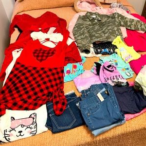 Girls designer clothing lot size large